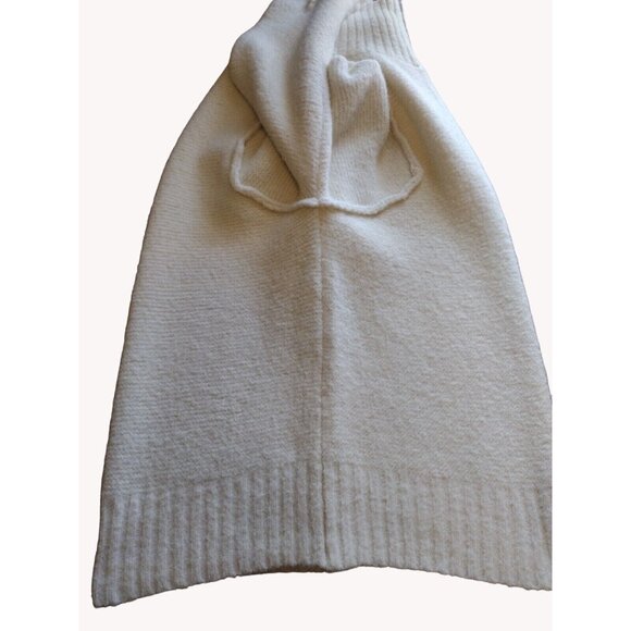 Universal Thread Sweater XS Long Sleeve Turtle Neck Oversized Cream - Picture 13 of 14
